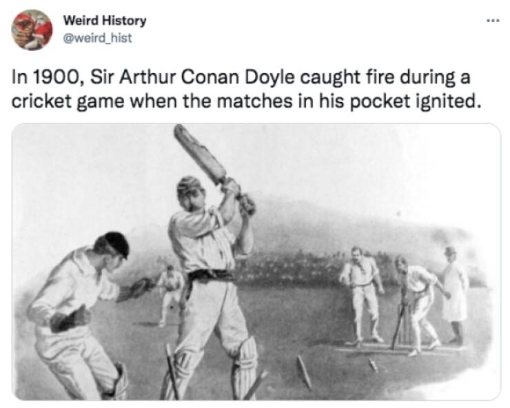 History Is So Odd…