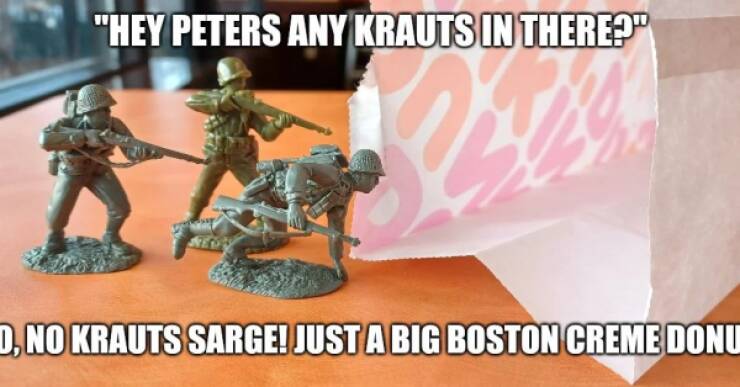 Army Men Around The House…