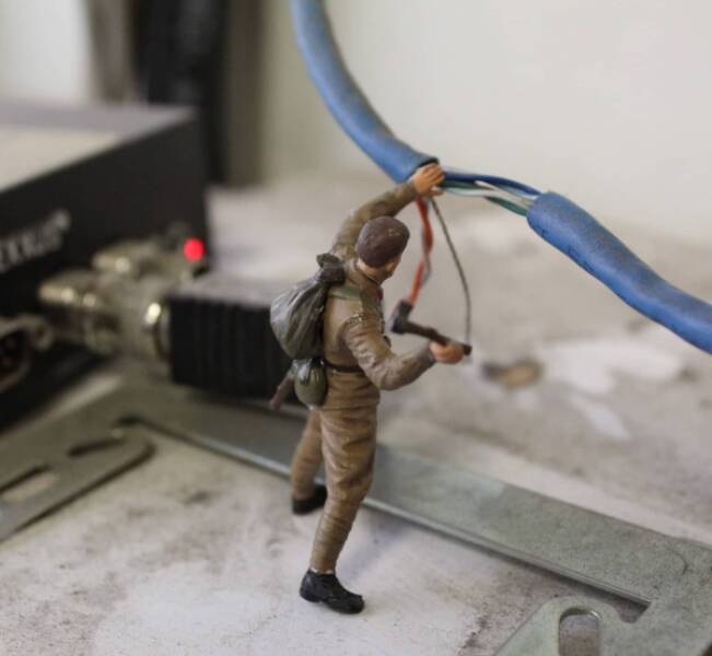 Army Men Around The House…