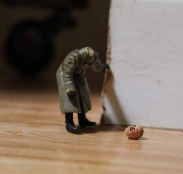 Army Men Around The House…