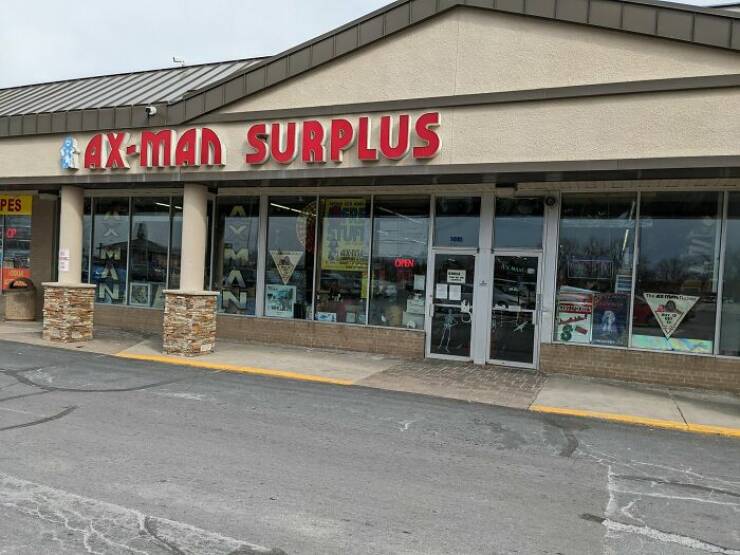 This Surplus Store Is… Something Else…