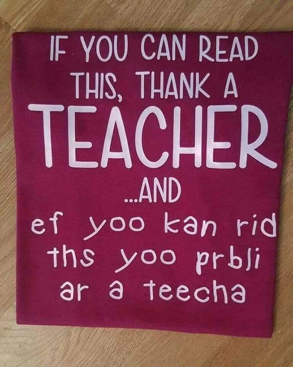 Teachers Laugh To Hide Their Tears…
