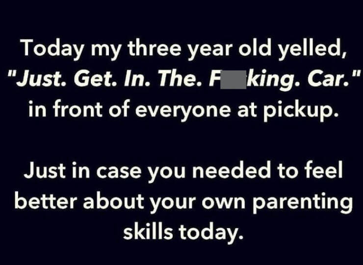 Parental Humor In A Nutshell…