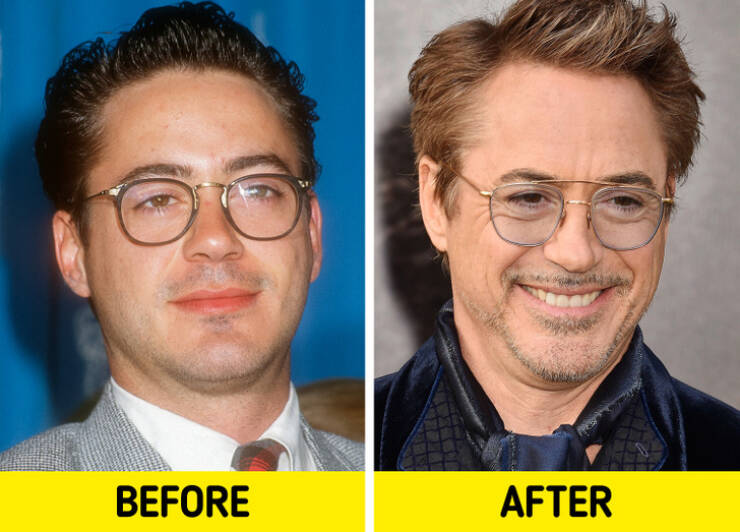 Actors And Actresses Before And After Starring In “Marvel” Movies