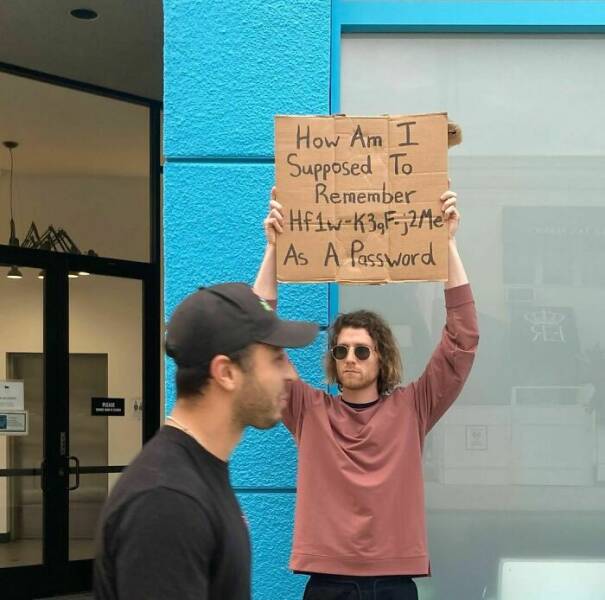 Dude With Sign” Never Stops Protesting Stuff…