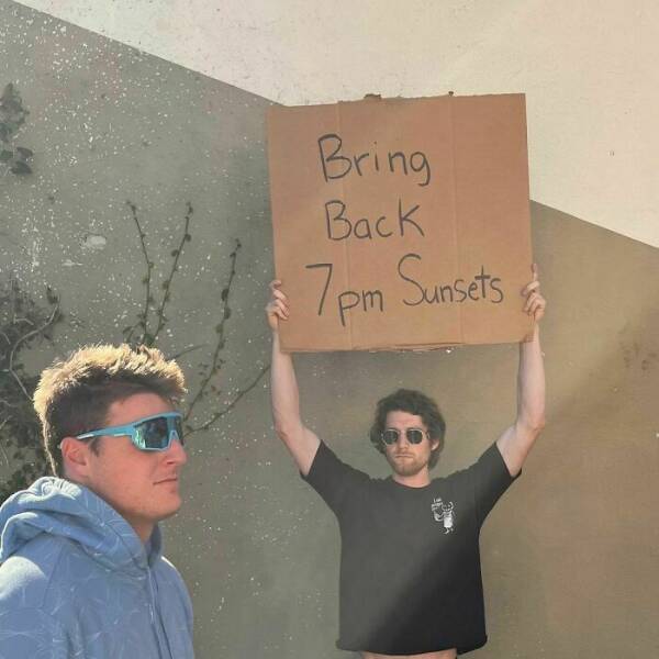 Dude With Sign” Never Stops Protesting Stuff…