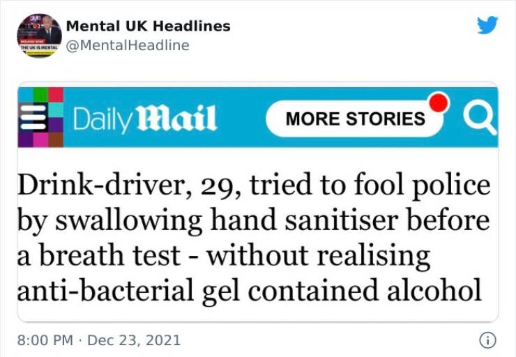 UK Headlines Are Mental…