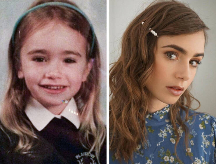 Celebrities In Their Childhood Photos Vs These Days