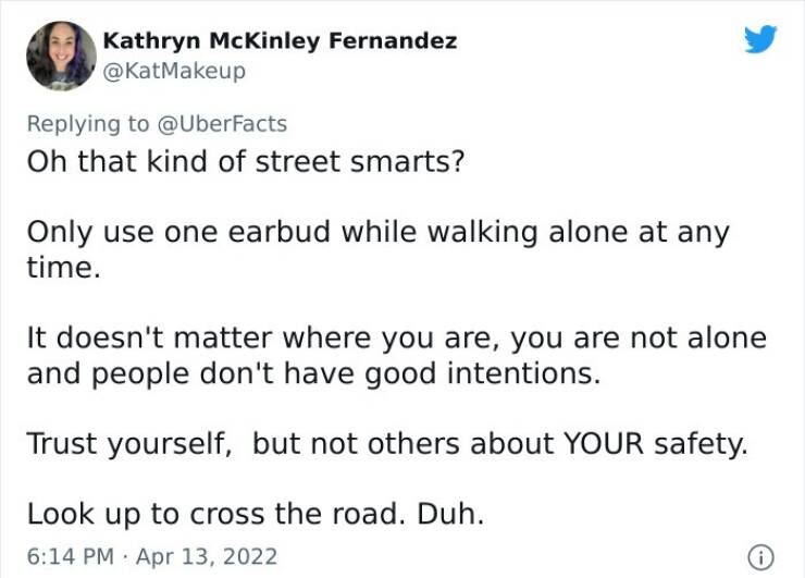 Street-Smart People Share More Of Their Useful Tips