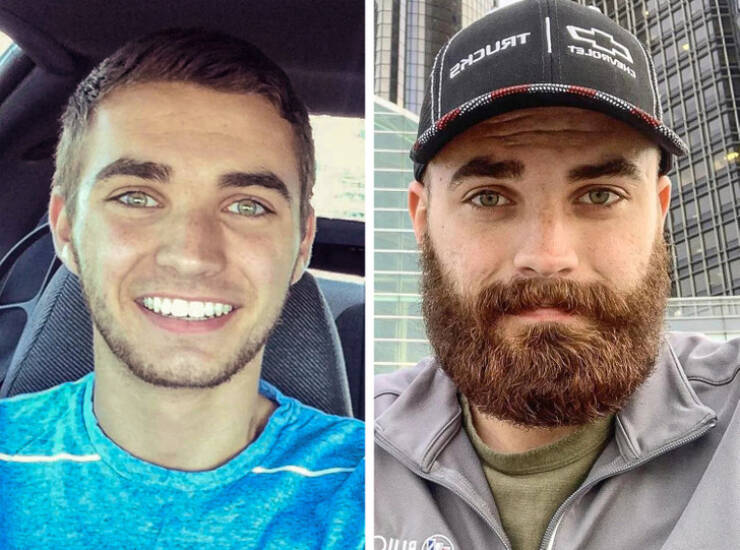 Men Who Transformed Themselves By Growing A Beard