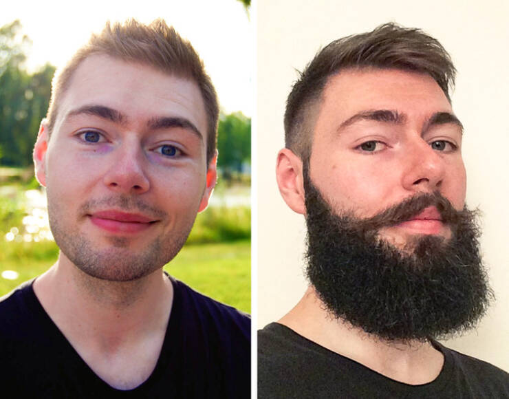 Men Who Transformed Themselves By Growing A Beard