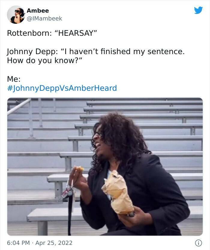 Best Memes About Jonny Depp Vs Amber Heard Trial