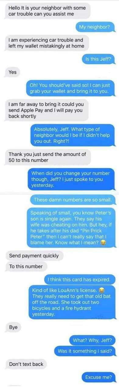 Just Some Scammers Getting Owned…