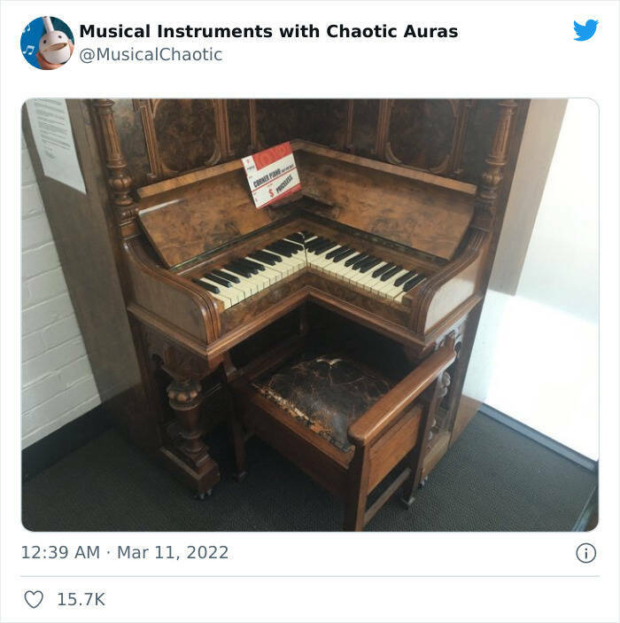 Musical Instruments With Chaotic Auras