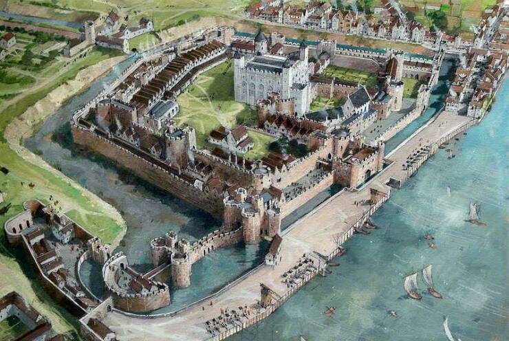 Evolution Of The Tower Of London