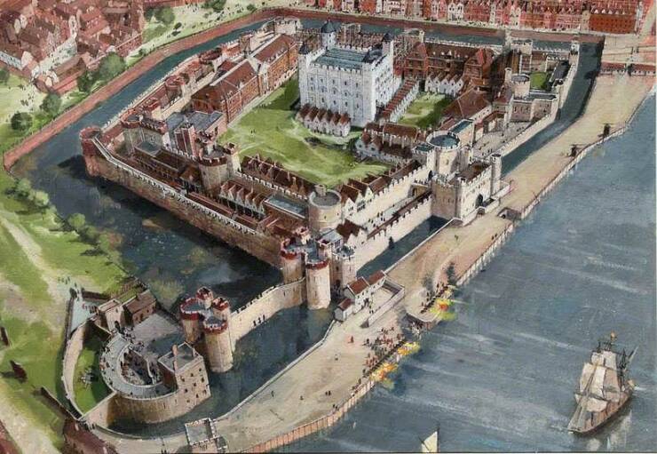 Evolution Of The Tower Of London