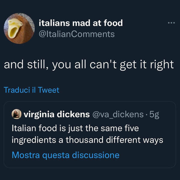 Italians Are Offended!