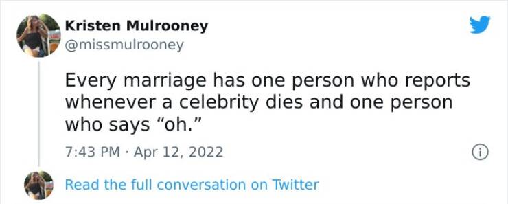 Marriage Summed Up In Tweets