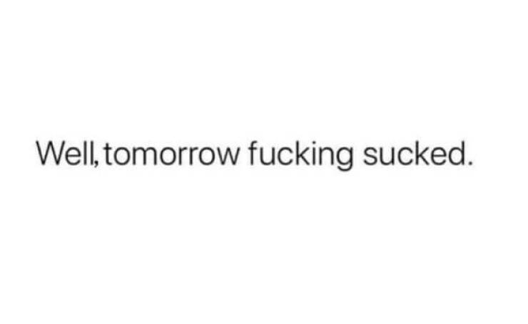 So Much Depression…