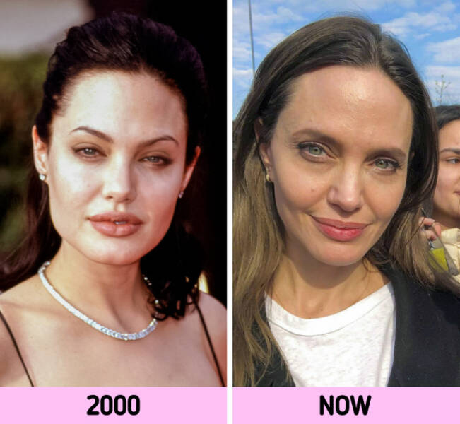 Celebrities Back In Their Younger Years Vs These Days