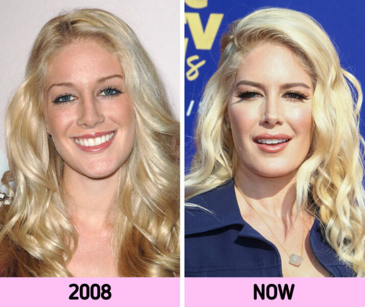 Celebrities Back In Their Younger Years Vs These Days