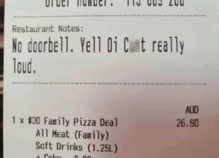 Delivery Drivers Get To See Some Wild Stuff…
