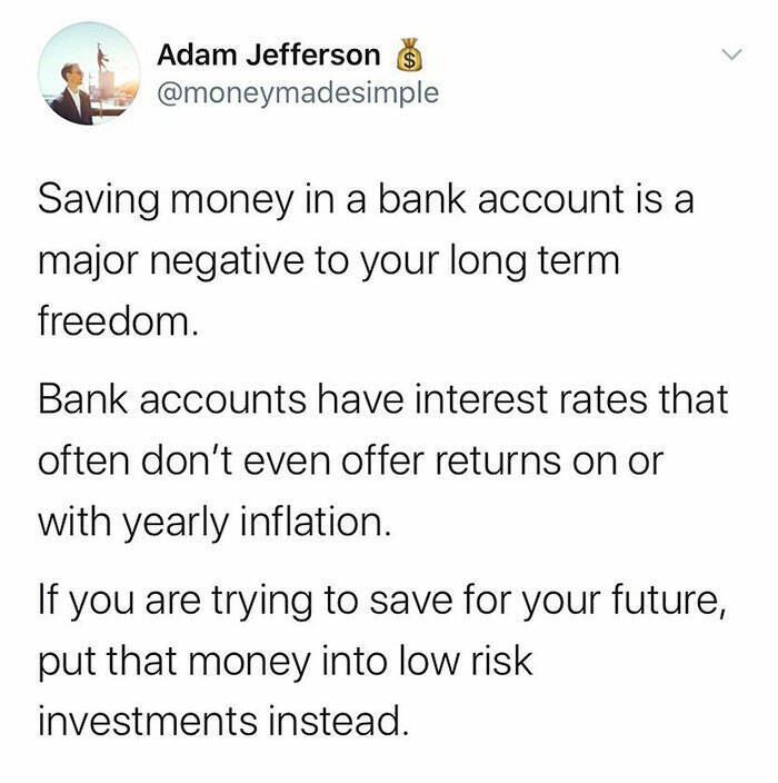 Just Some Useful Financial Advice