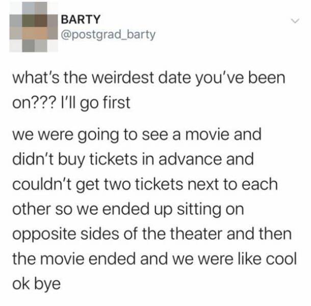 When First Date Goes Really, REALLY Badly