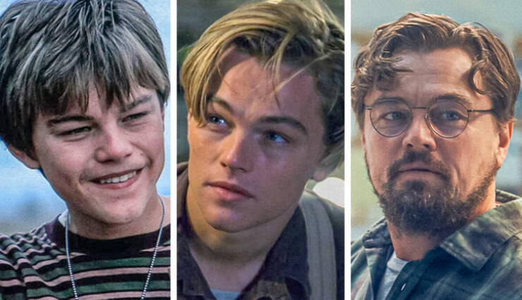 Movie Stars: In Their First Roles Vs At The Peak Of Their Careers Vs In Recent Movies