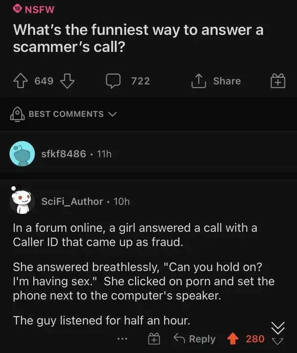 Scammers Getting A Fresh Dose Of Karma