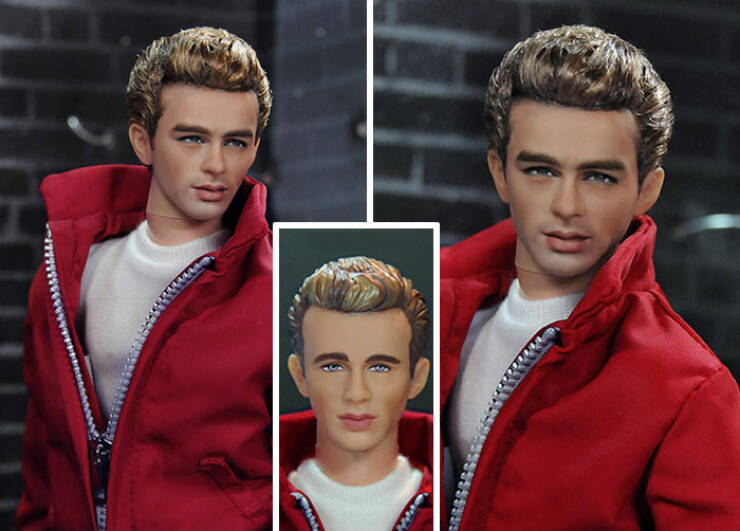 Artist Repaints Mass-Produced Celebrity And Character Dolls To Make Them Look Lifelike