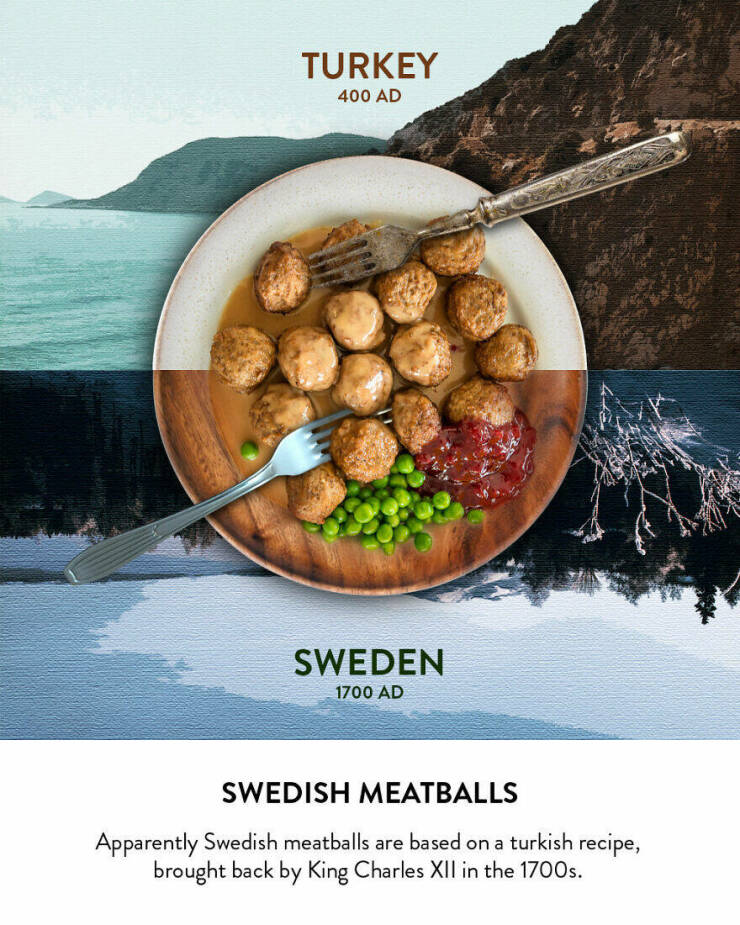 Popular Foods And Their Actual Countries Of Origin