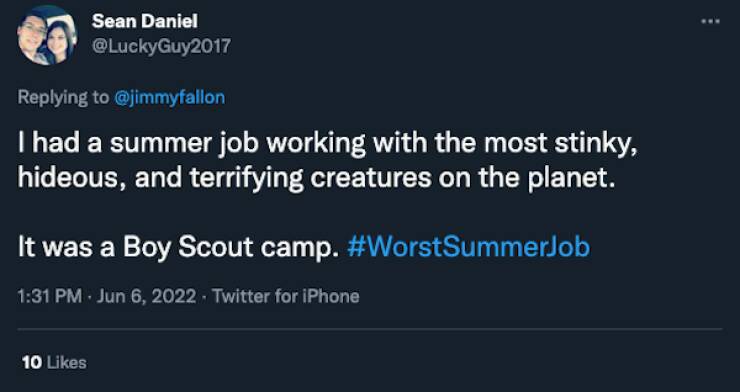 People Sharing Their Worst Summer Job Stories