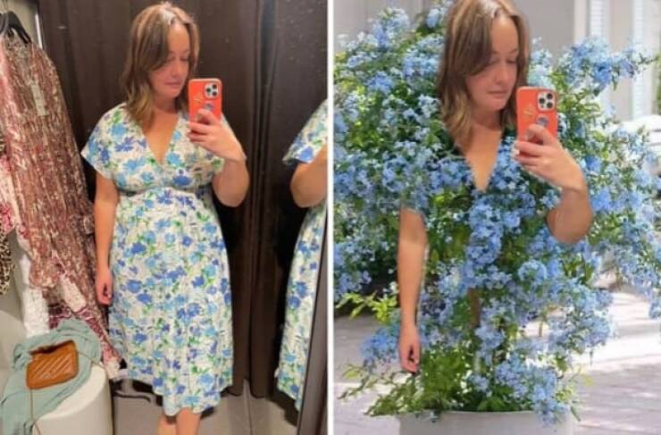 Husband Trolls His Wife By Editing Her Outfit Photos