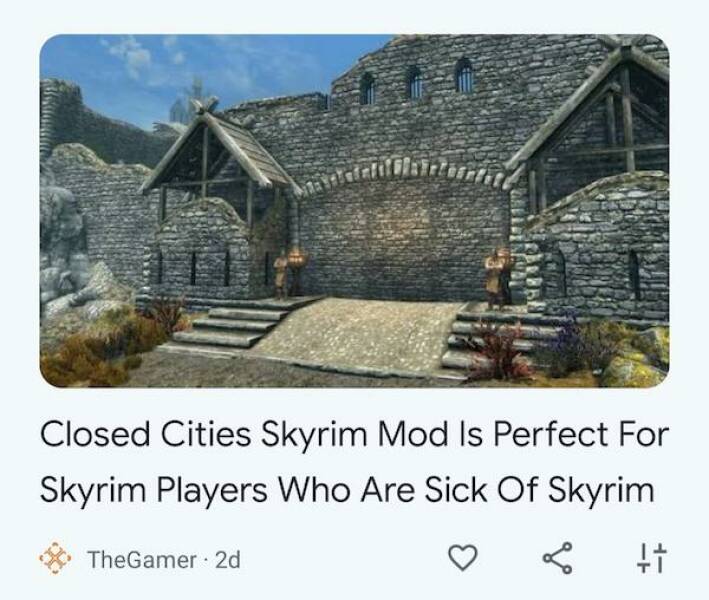 Yep, “Skyrim” Memes Are Still Going!