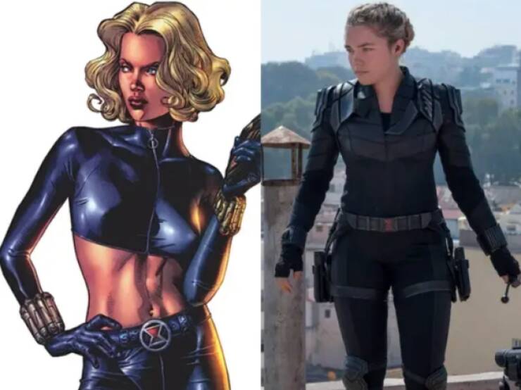 “Marvel” On-Screen Characters Vs Their Comic Book Counterparts