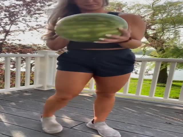 Cracking A Watermelon