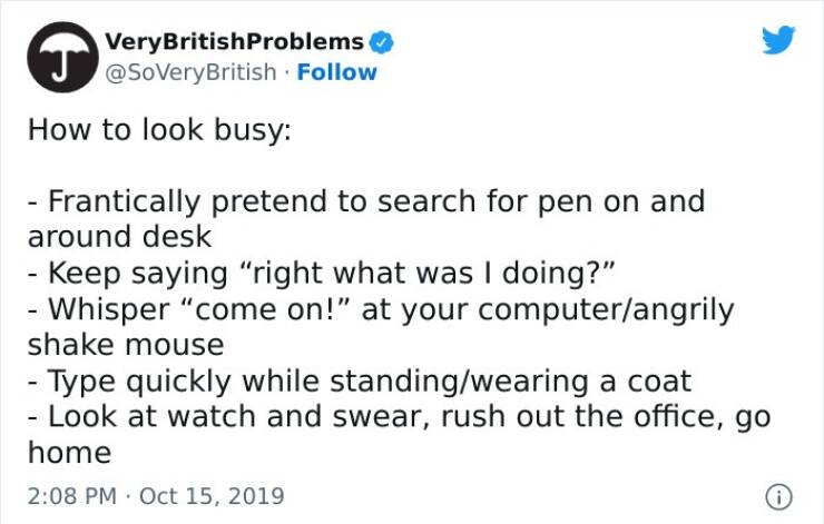 These Problems Sound Very British…