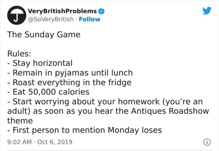 These Problems Sound Very British…