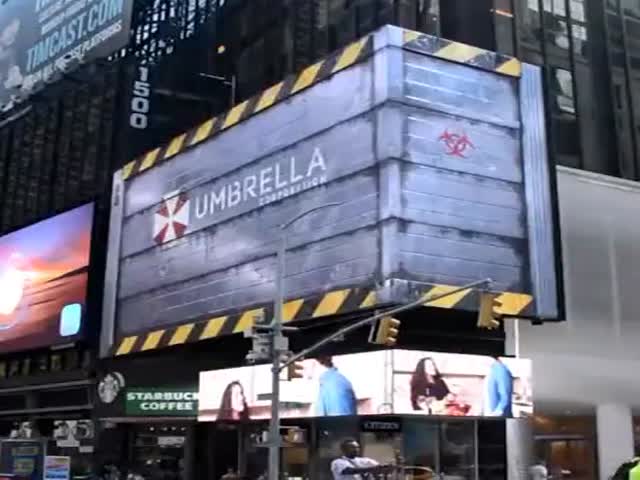 “Resident Evil” Has Some Proper Advertising…
