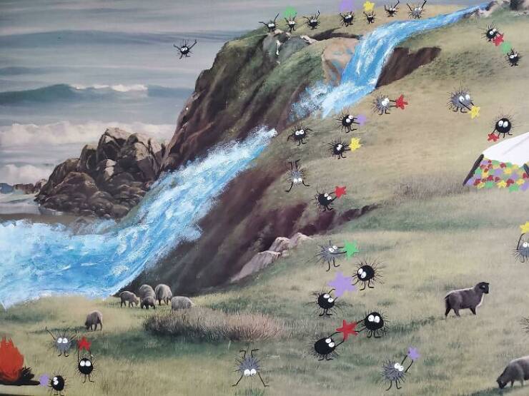 Paintings From Thrift Stores And Garage Sales That Got Repainted By Other Artists