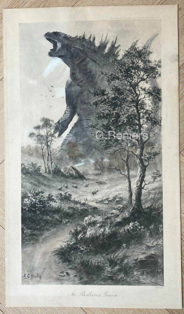 Paintings From Thrift Stores And Garage Sales That Got Repainted By Other Artists