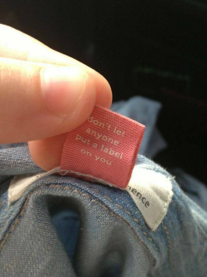 Clothing Tags With A Touch Of Humor
