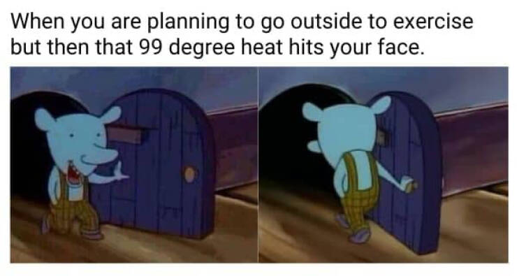Take A Chill Pill With These Heatwave Memes