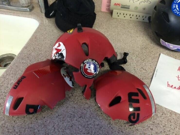 Always Wear A Helmet!