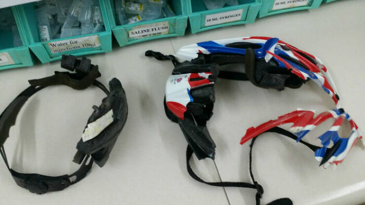 Always Wear A Helmet!