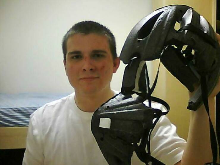 Always Wear A Helmet!