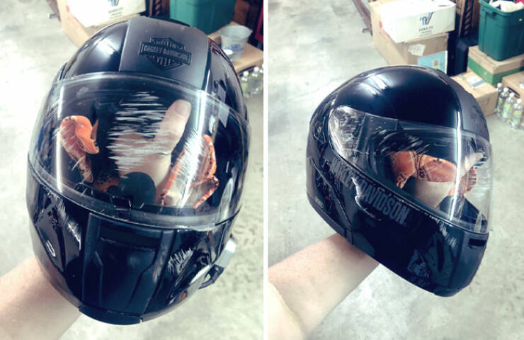 Always Wear A Helmet!