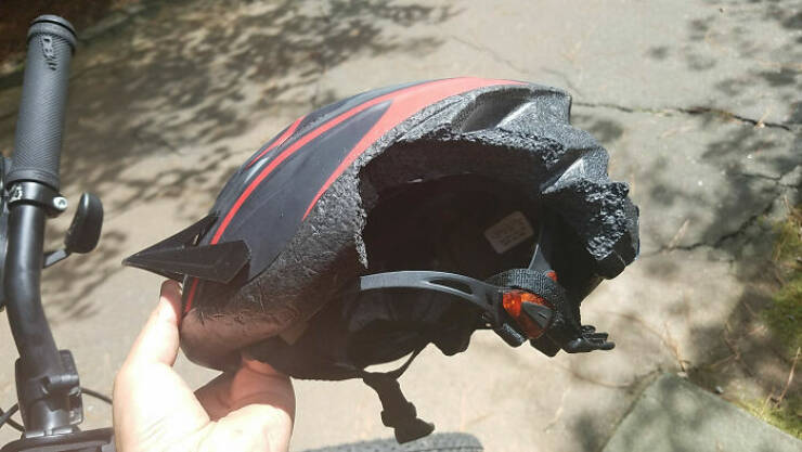 Always Wear A Helmet!