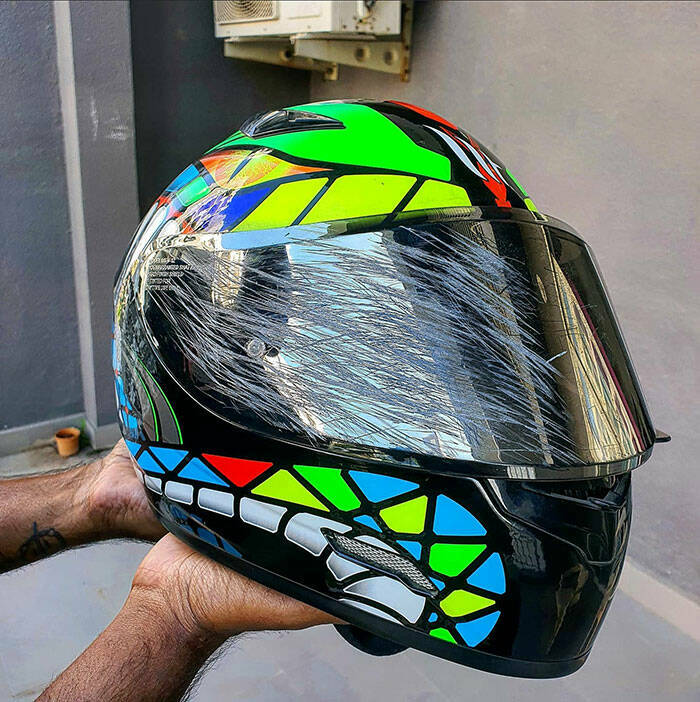 Always Wear A Helmet!